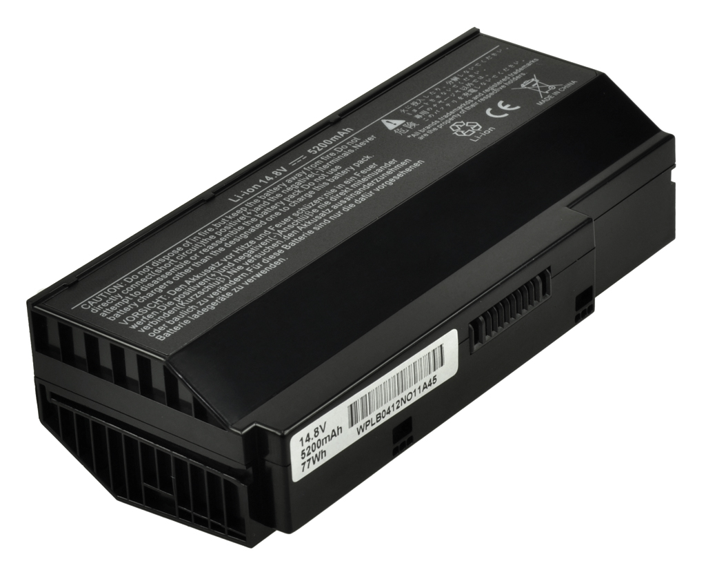 Laptop accu 07G016DH1875 voor o.a. Asus G73 - 5200mAh