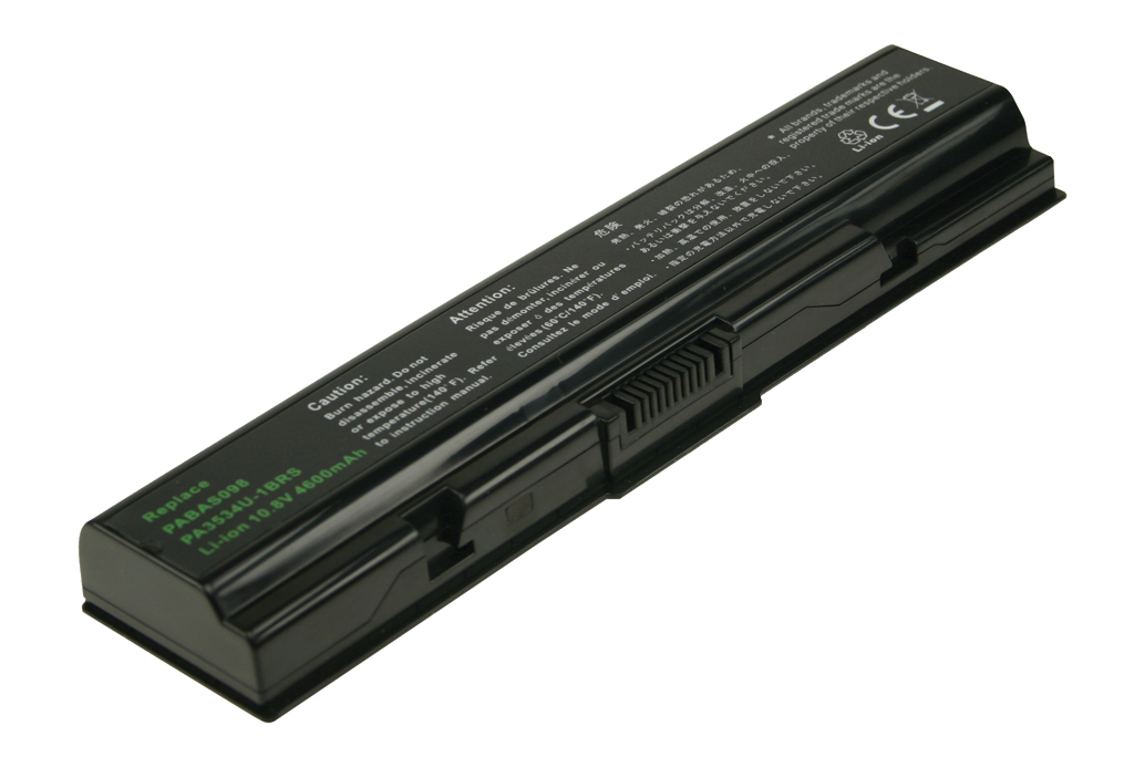 Laptop accu LCB339 voor o.a. Toshiba Satellite A200-ST2041 - 4600mAh